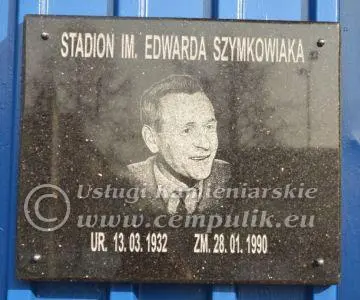  Edward Szymkowiak	 Patron Stadionu w Bytomiu
                                    