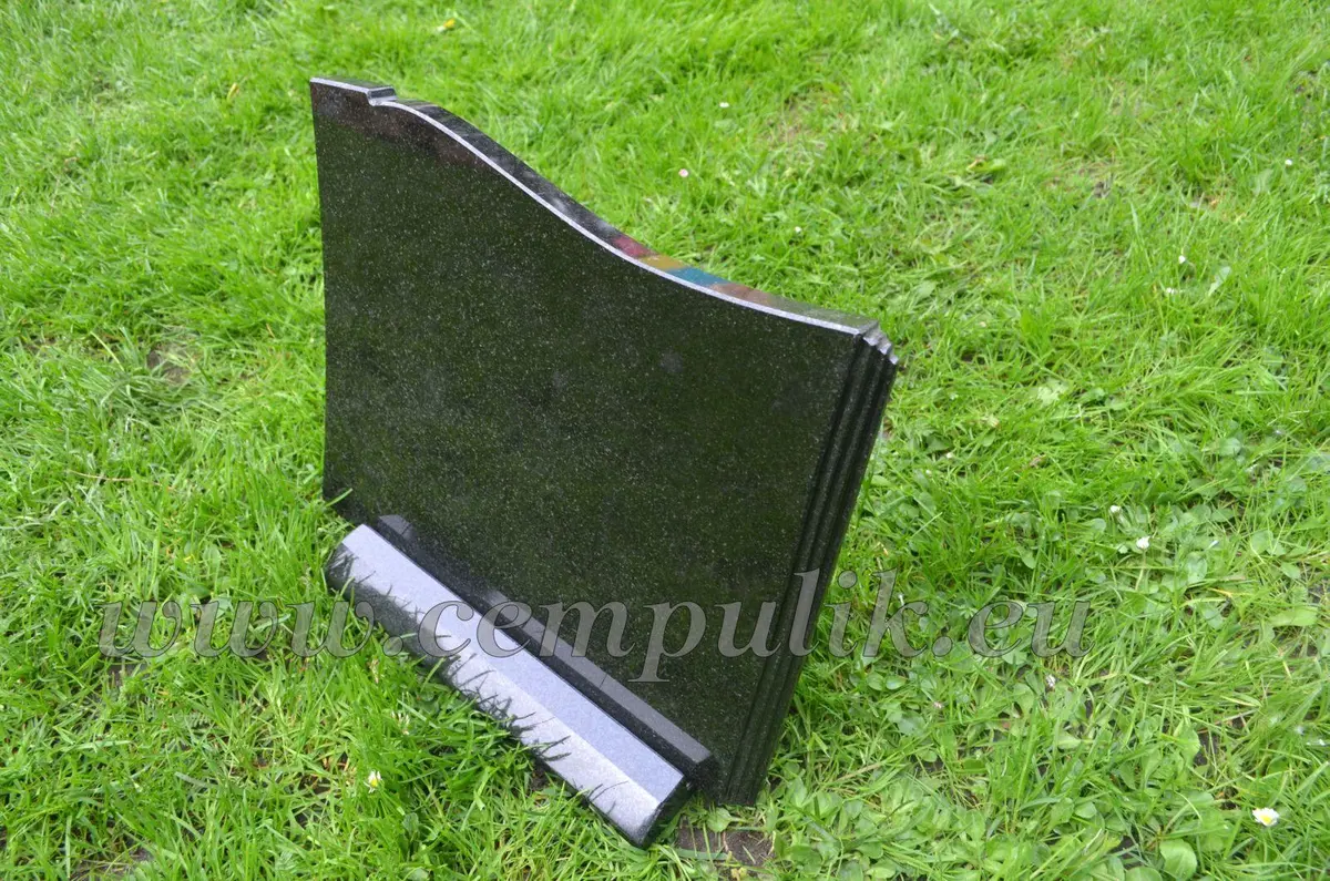 Kształt księga z portretem i napisem