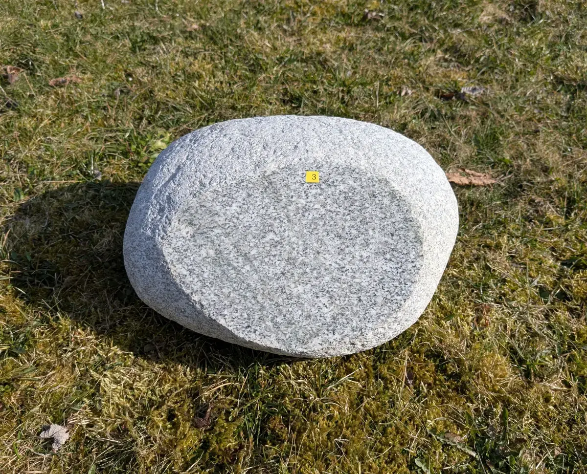 Large Pet Memorial - Viscont White Granite Set | Cempulik