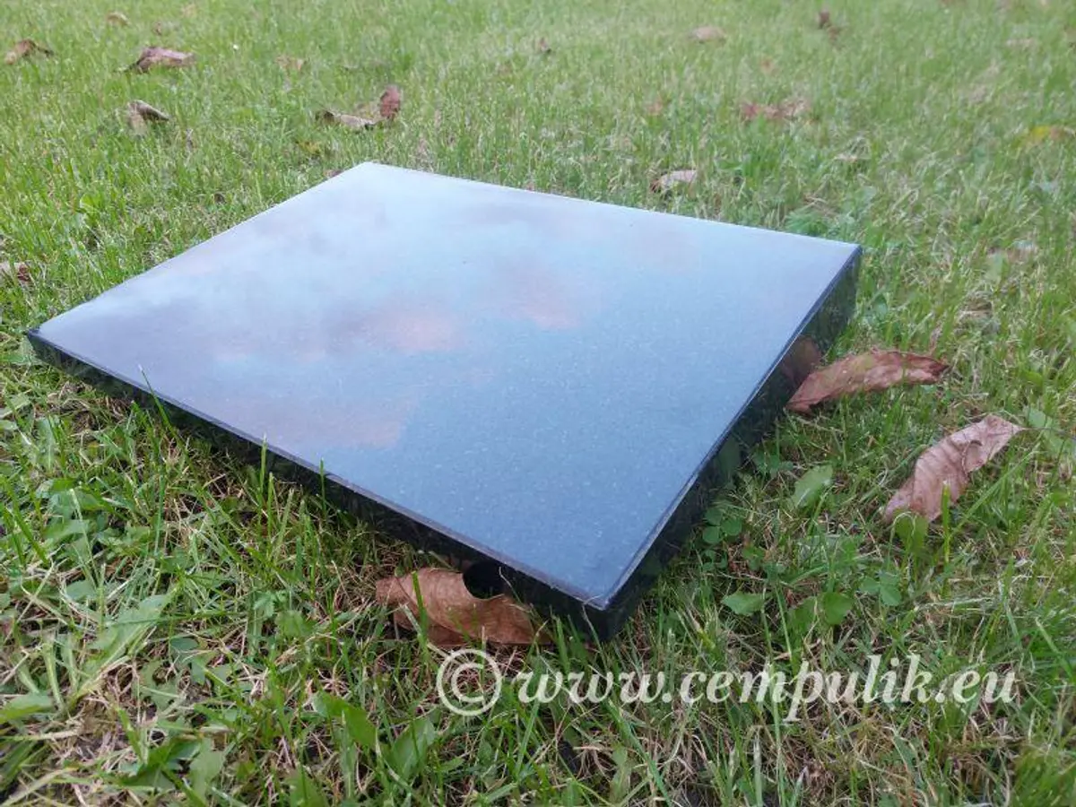 Granite pillow headstone