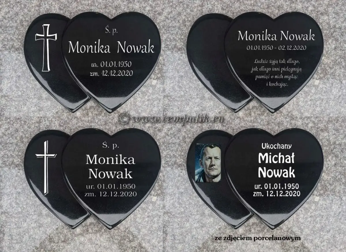 serce podwójne projekty