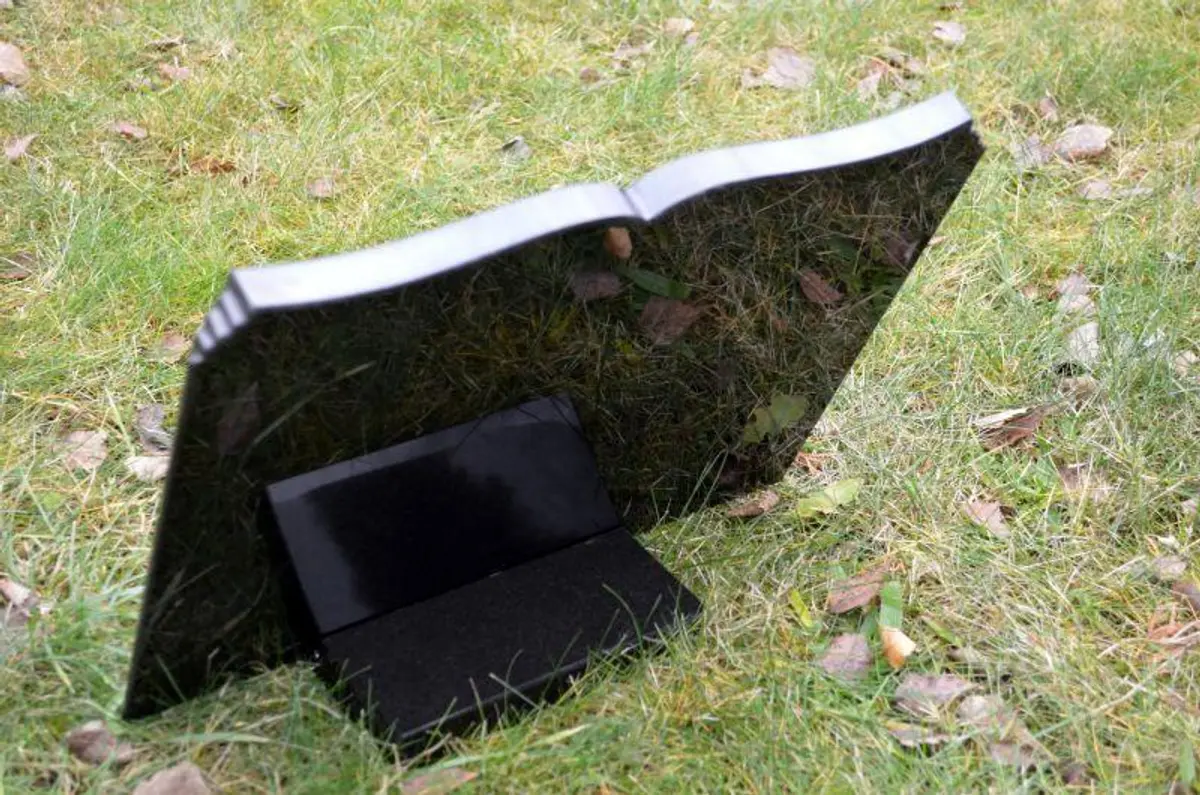 Płyta w kształcie otwartej ksiażki (duża)