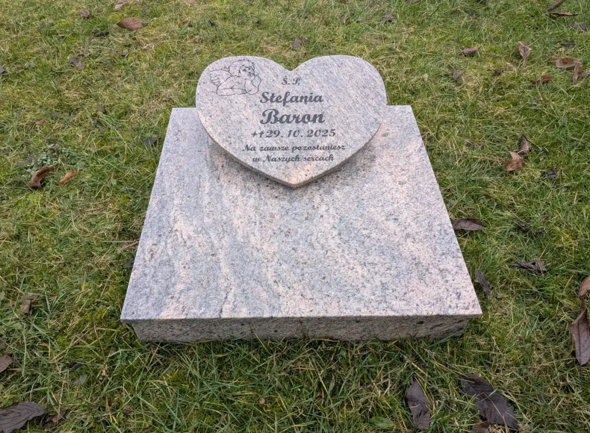 nagrobek urnowy dla dziecka