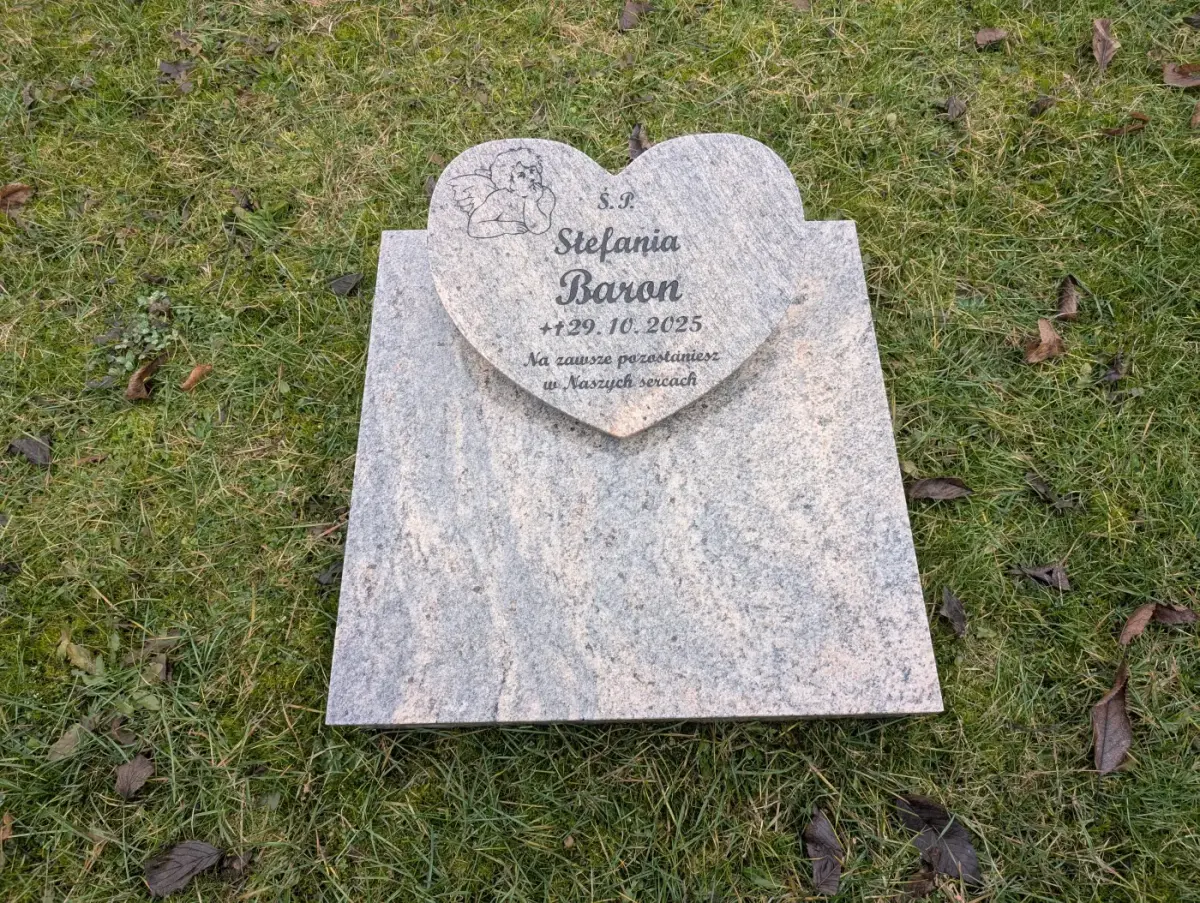 nagrobek urnowy dla dziecka