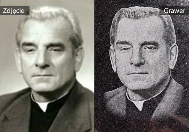 Proces przygotowania zdjęcia do grawerowania